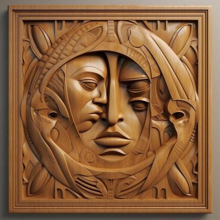 نموذج ثلاثي الأبعاد لآلة CNC 3D Art 